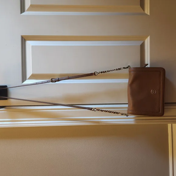 Tory Burch Tan Leather Crossbody Bag - Picture 6 of 10